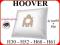 4 x WORKI DO ODKURZACZ HOOVER H30 H52 H60 H61 -H3