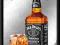 Lustro barowe plakat Jack Daniels butelka Prezent