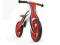 ROWEREK BIEGOWY DREWNIANY KING CZERWONY #B1