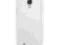 PURO Metal Samsung GALAXY S4 + folia (bialy)
