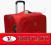 DUŻA CZERWONA WALIZKA WÓZEK TORBA WYSOKA JAKOŚĆ