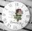 WYPRZEDAŻ30%_ZEGAR_RÓŻA_RETRO SHABBY CHIC