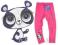 PetShop legginsy RÓŻOWE r 92/98 D358