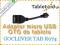 Adapter OTG micro USB tablet GOCLEVER TAB R974
