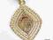 ŁADNY,DUŻY,OZDOBNY MEDALIK ZŁOTY !!!