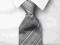 JAN PAULSEN szary idealny krawat jedwabny WK