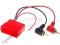 ADAPTOR SYSTEMU AKTYWNEGO AUDI 2x RCA>miniISO