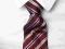 PRZEPIĘKNY W PASKI idealny krawat krawaty WP