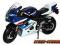 MODEL SUZUKI GSX-R750 1:18 WELLY Łódź