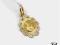 MEDALIK ZŁOTY 14K DIAMENTOWANY !!!