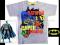 Batman i Robin T-SHIRT koszulka szara 116 bawełna