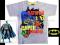 Batman i Robin T-SHIRT koszulka szara 104 bawełna