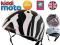 Kask dla dzieci Kiddimoto Zebra M