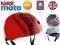 Kask na rolki Kiddimoto Ślad Opony Red Tyre M