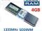 GOODRAM 4 GB SODIMM DDR3 PC3-10600 1333 MHz F.VAT