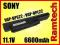 BATERIA SONY VGP-BPS22 VGP-BPS22A VGP-BPL22 6,6Ah