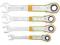 KLUCZE PŁASKO-OCZKOWE 10-17MM KOMPLET 4EL VOREL