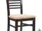 Krzesło drewniane Bukowe GERARD 6 Ciemny Orzech