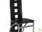 KRZESŁO K4-M CZARNY STAL MALOWANA EKOSKÓRA//