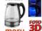 SZKLANY CZAJNIK PODŚWIETLANY BOTTI 6197 1,7l 2200W