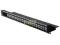 Patch panel ramka kat.6 na 24 porty keystone UTP c