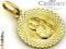 Złoty MEDALIK Z MATKĄ BOŻĄ  AlleZloto_pl POLECAM
