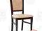 HENZON KRZESŁA DREWNIANE BEŻOWE VENGE ORZECH