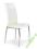 KRZESŁO K134 BIAŁY KUCHNIA SALON STAL EKOSKÓRA //