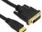 Kabel HDMI-DVI GOLD 3m EB123 1.3c Wa-Wa SKLEP