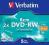 5szt DVD-RW Mini 8cm Verbatim 1,4GB HARD COAT WaWa