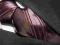 MONTI Przepiękny jedwabny krawat krawaty 59