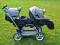 Peg Perego duette sw + foteliki, daszki, okrycia