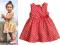 H&amp;M NOWA SUKIENKA GROSZKI KOKARDKA__86