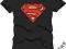 Koszulka Superman złote logo XL sklep Warszawa