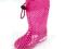 Kalosze dziewczęce gumiaki gumowce 1833 Róż 36