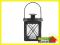 LATARNIA OGRODOWA METAL CZARNA FAROL 13,5cm LED