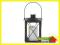 LATARNIA OGRODOWA METAL CZARNA FAROL 21cm LED