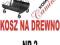 Kosz na drewno kominkowe nr.2 - Tr.gratis - CAMINO