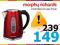 Czajnik Morphy Richards 43904 1,5 INOX CZERWONY