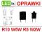 Oprawka soket z pinami R10 T10 W5W R5 T5 W2W LED