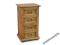 Komoda woskowana sosnowa drewniana szuflady COM-04