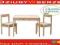 IKEA zestaw DREWNIANY stolik+2krzesła NIE mammut