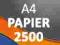 Papier firmowy A4 2500 szt.-offset-DARMOWA DOSTAWA