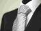 MIENIĄCY SZARO-SREBRNY KRAWAT !!! FORMUŁA 1 !!!