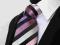 SUPER UNIKATOWY KRAWAT W SZEROKIE PASKI +++ HIT ++