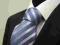 NIEBIESKI KRAWAT W MIENIĄCE SIĘ PASKI +++ 100% HQ