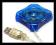LA1 NOWY NIEZAWODNY HUB USB 4-PORTY BLUE STAR FVAT