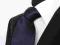 SUPER GRANATOWY KRAWAT +++ NICZYM SKÓRA WĘŻA +++