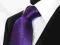 CIEMNY FIOLETOWY KRAWAT +++ NICZYM SKÓRA WĘŻA +++