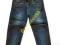 WÓJCIK SPODNIE JEANS KWIATOWA KRÓLOWA r 110